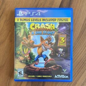 Crash Bandicoot N. Sane Trilogy for PS4 - Blue Case by Activision